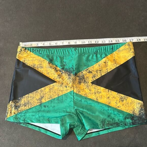 Women’s 2 Piece Jamaican Flag Design Bikini Swimsuit Bathers Size 2XL NEW - Picture 9 of 16